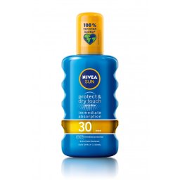 Nivea Sun Protect & Dry Touch SPF 30 Spray de protecție solară 200 ml