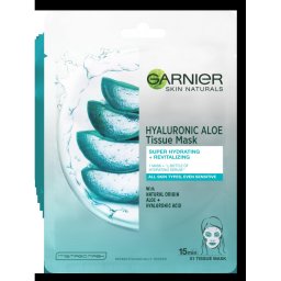 Garnier SKIN NAT HYALURONIC ALOE Mască de față textilă 32 gr