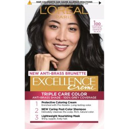 L'Oréal EXCELLENCE 100 True Black 1 bucata