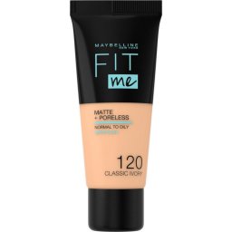 Maybelline FIT ME MATTE Foundation 120 CLASSIC IVOR 1 bucata