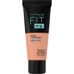 Maybelline FIT ME MATTE Foundation 250 Sun B 1 bucata