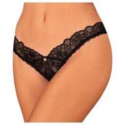 Obsessive - tanga deschisă sexy - dantelă neagră