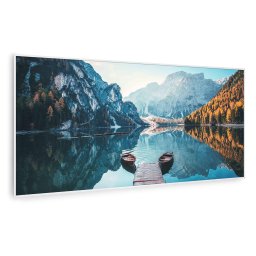Klarstein Wonderwall Air Art Smart, încălzitor cu infraroșu, mare orizontală, 120 x 60 cm, 700 W (HTR10-WAASm700WLkHW)