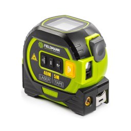 Telemetru laser cu și ruletă Fieldmann 2xAA