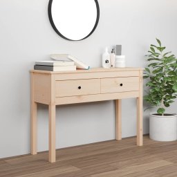 Masa consola, 100x35x75 cm, lemn masiv de pin GartenMobel Dekor