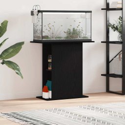Suport pentru acvariu, stejar negru, 75x36x72,5 cm, lemn stratificat GartenMobel Dekor