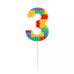 Lumânare cu model cărămizi - 3