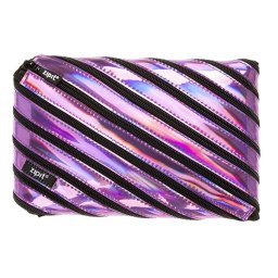 Penar Penar cu fermoar, ZIPIT Metallic Jumbo - mov