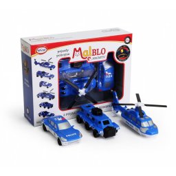 MalBlo Magnetic Police vehicles