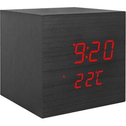Zegarek budzik kostka LED z termometrem LXLTC07