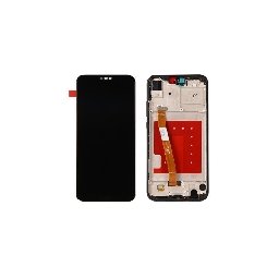 Display cu touchscreen si rama Huawei P20 Lite, ANE-LX1, Black
