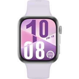 Ceas Smartwatch Huawei Watch Fit 4, Bluetooth, SpO2, Fluoroelastomer Strap, Purple