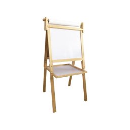 Tablă din lemn magnetică cu două fețe 2Kids Toys