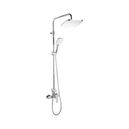 Set de duș cu baterie Novaservis METALIA ECO crom lucios