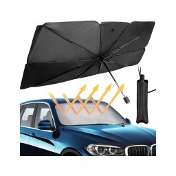 Parasolar auto pentru parbriz tip Umbrela cu husa