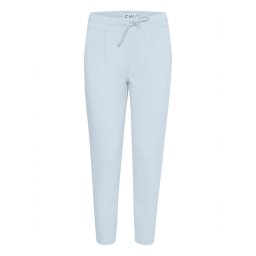 ICHI Pantaloni cutați 'Kate' albastru deschis