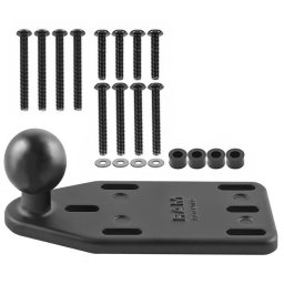 Baza fixare, pentru rezervor lichid frana, RAM Mounts, negru zincat