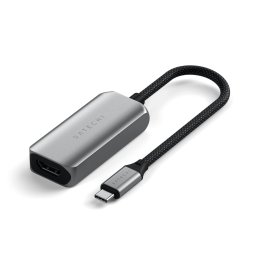 Adaptor Satechi USB-C To HDMI 2.1 8K (Mac Devices up to 4K/60Hz, 8K/60Hz, 4K 60Hz/120Hz, 2K/ 40Hz, 1080P/500Hz, Dynamic HDR10+ HDCP 1.4 & HDCP 2.3) - Space Grey