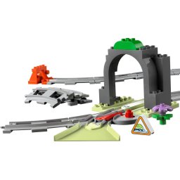 Jucarie LEGO DUPLO, Set de extindere Tunel si sine de cale ferata