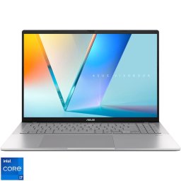 Laptop Asus Vivobook S16, S3607VA-RP011, 16 inch, WUXGA 1920 x 1200, Intel® Core™ i7-13620H, 16GB DDR5 RAM, 1TB SSD, Intel® UHD Graphics, No OS, Argintiu