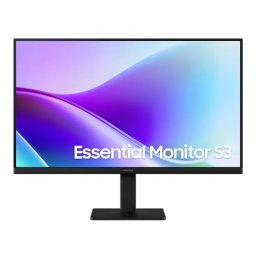 Monitor multimedia Samsung Essential S3 S32GF LS24F320GAUXEN, Diagonala 24", IPS FHD 1920 x 1080, 5 ms, 120 Hz, Negru