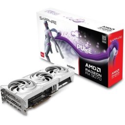 Placa video Sapphire PURE AMD Radeon RX 9070 16GB Gaming OC, GDDR6, 256-bit