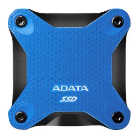 SSD extern ADATA Durable SD620Q, 1TB, USB 3.2, Negru-Albastru