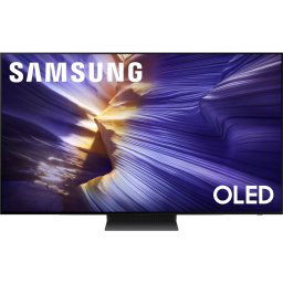 Televizor OLED Samsung 139 cm (55") 55S90F, Ultra HD 4K, Vision AI, Smart TV, WiFi, CI+