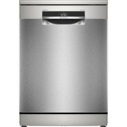 Masina de spalat vase Bosch SMS6ECI15E, 14 seturi, 6 programe, ExtraDry, Silence Plus, Sistem Rackmatic, Home Connect, EcoSilence Drive, Tab-count, Clasa A, 60 cm, Inox anti-amprenta