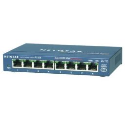 Switch NetGear ProSafe FS108, 8 x 10/100, Fast Ethernet
