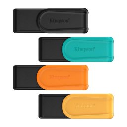 Stick Memorie Kingston DataTraveler Exodia S, 512GB, USB 3.2 Gen 1, Black-Yellow