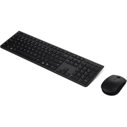 Kit tastatura si mouse PROFESSIONAL Lenovo COMBO 4X31K03931, Wireless + Bluetooth, USB, Negru
