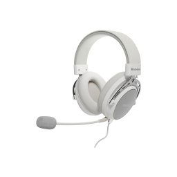 Casti Gaming cu fir Genesis Toron 301, Over-Ear, Microfon Dynamic Omnidirectional, Compatibil PS 3,4,5, XBOX One, S, X, Series X, S, Rog Ally, Steam Deck, PC, Alb