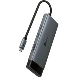 Hub USB TP-LINK UH7020C, USB-C, Gri
