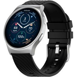 Smartwatch Motorola Moto Watch 120, 1.43", Argintiu