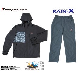 COSTUM PLOAIE MAJOR CRAFT RAIN-X XL Black