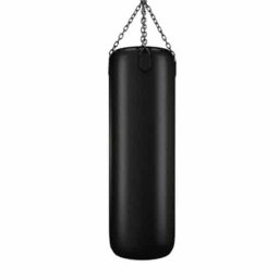 Sac de box Gladiator 150x45 cm Negru neumplut