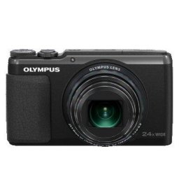 Aparat foto digital SH-50, CMOS 16MP, Zoom optic wide 24x, Filmare Full HD, Touchscreen, Dual IS, Negru