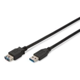 ASSMANN USB 3.0 SuperSpeed Extension cable USB A M (plug)/USB A F (jack) 3,0m bl