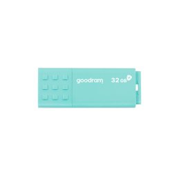 Memorie USB Goodram UME3 USB flash drive 32 GB USB Type-A 3.0 Turcoaz, Citire 60 MB/s, Scriere 20 MB/s