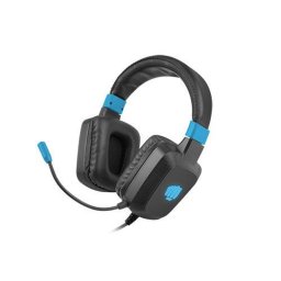 Casti NFU-1584 headphones/headset Head-band 3.5 mm connector Black, Blue