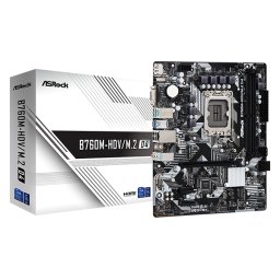 Placa de baza B760M-HDV/M.2 D4 Micro ATX Socket Intel 1700 Intel B760