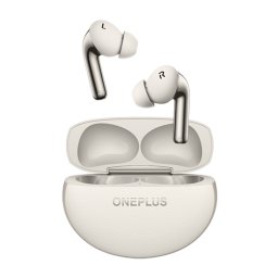 Buds Pro 3 True Wireless, Autonomie 10 ore, Bluetooth 5.4, Alb