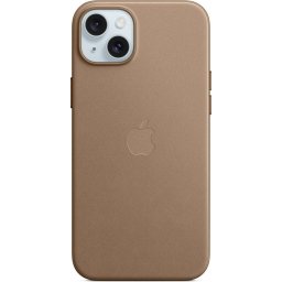 Husa FineWoven Case with MagSafe pentru iPhone 15 Plus, Taupe