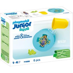 PLAYMOBIL 71688 Junior Aqua: Water whirlpool with baby shark, construction toy