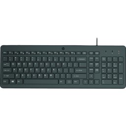 Tastatura 664R5AA, Cu fir, USB, Layout US, 1 m, Negru
