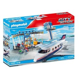 Set figurină City 71153 aeroport cu avion