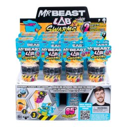 Figurine Mr. Beast Lab - tuburi de roi, pachet de 2, afișaj 12 bucăți