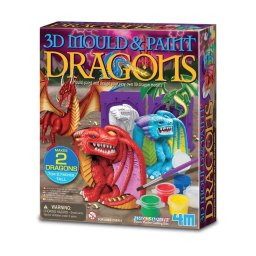 Set creativ de mulaje din ipsos - dragon