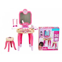 Masă de toaletă Barbie cu lampă hibridă pentru unghii
